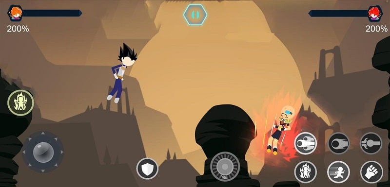 Super Stickman Fighter mod android