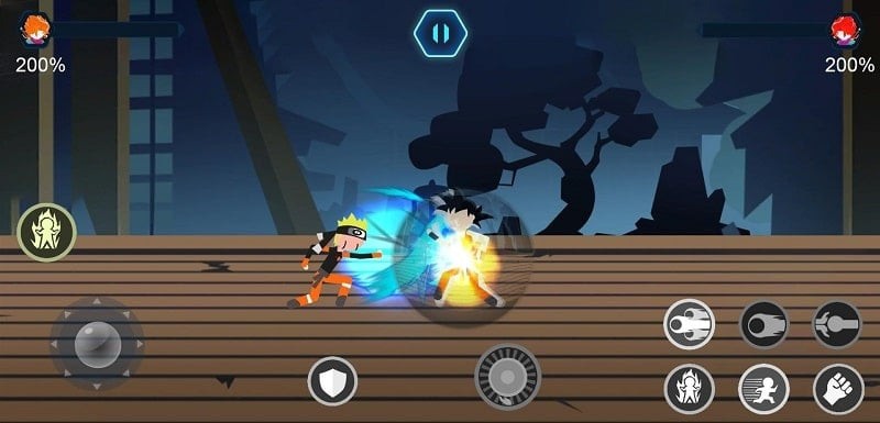 Super Stickman Fighter Character Selection