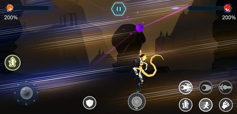 Super Stickman Fighter Gameplay Screenshot