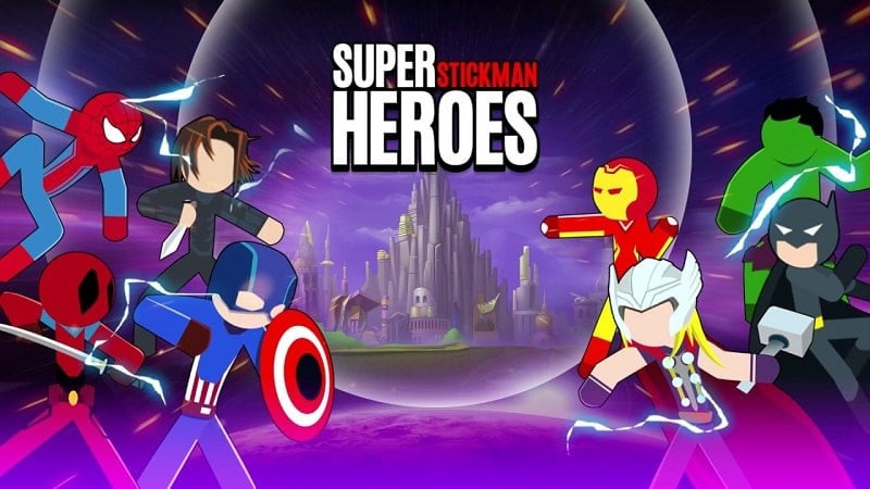 Super Stickman Heroes Fight MOD APK