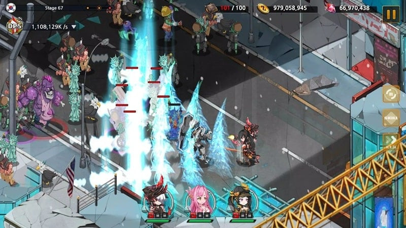 Super Zombies gameplay screenshot showcasing base building