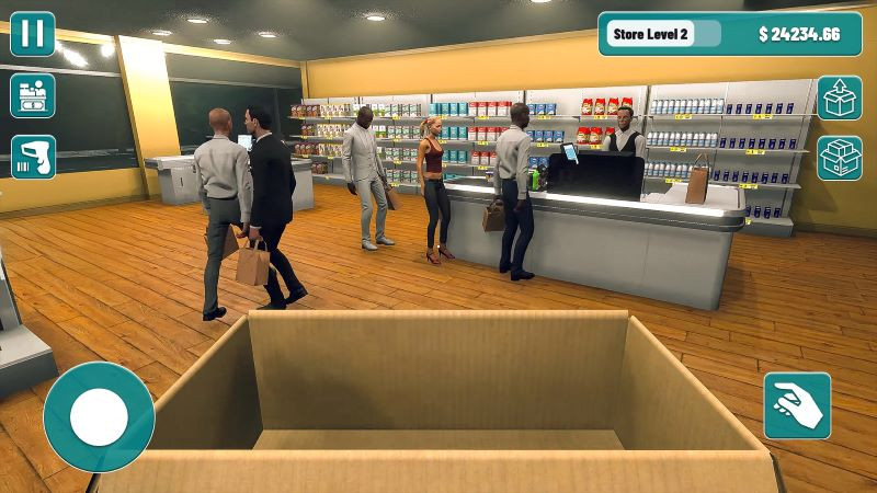 Supermarket Cashier Manager MOD APK Screenshot