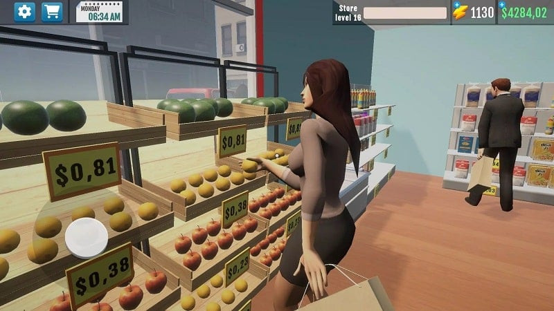 Managing the supermarket with an intuitive interface