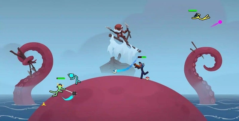 Supreme Duelist Stickman MOD APK Screenshot