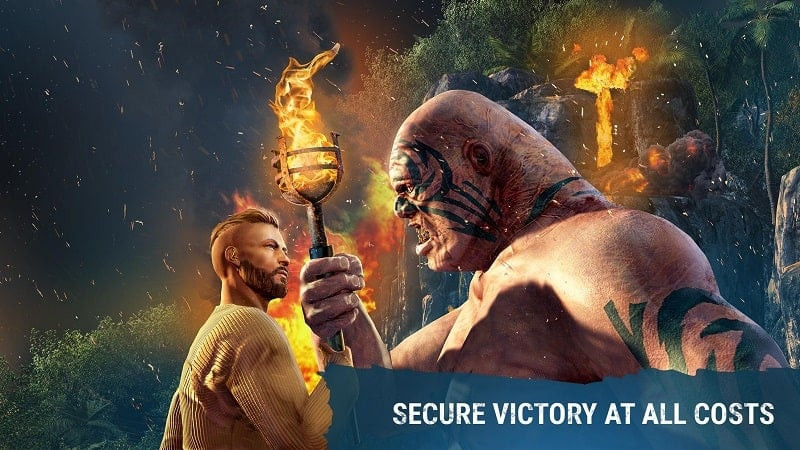 Survivalist: Invasion MOD APK island environment screenshot