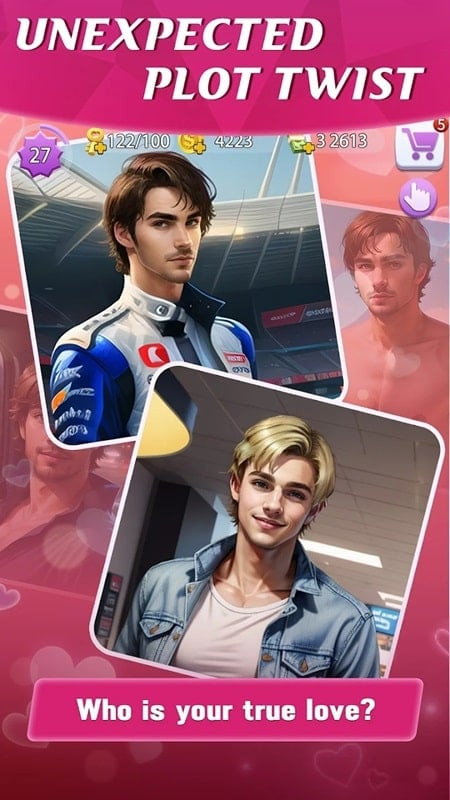 Sweet Boys MOD APK romantic scene gameplay