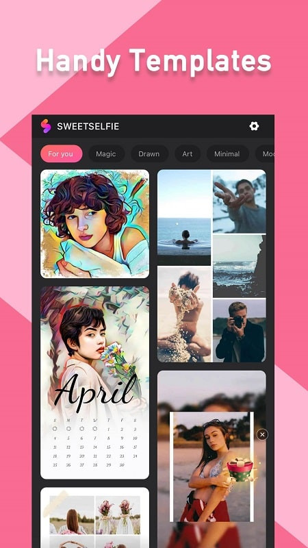 Sweet Selfie MOD APK Screenshot - Video Editing