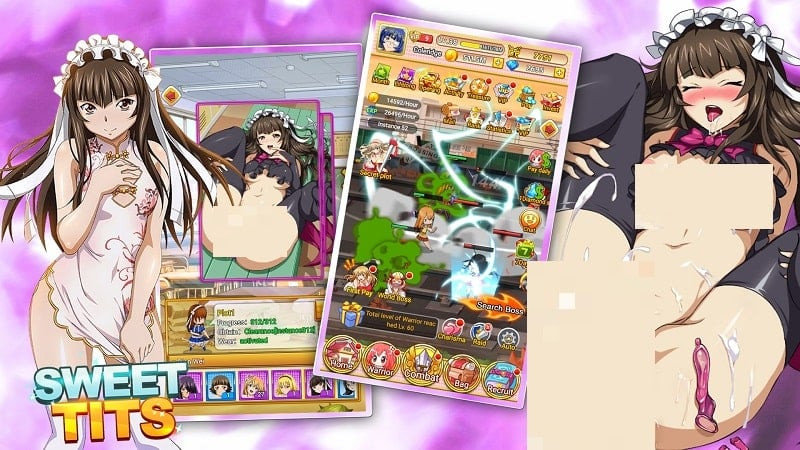 Sweet Tits MOD APK Character Selection