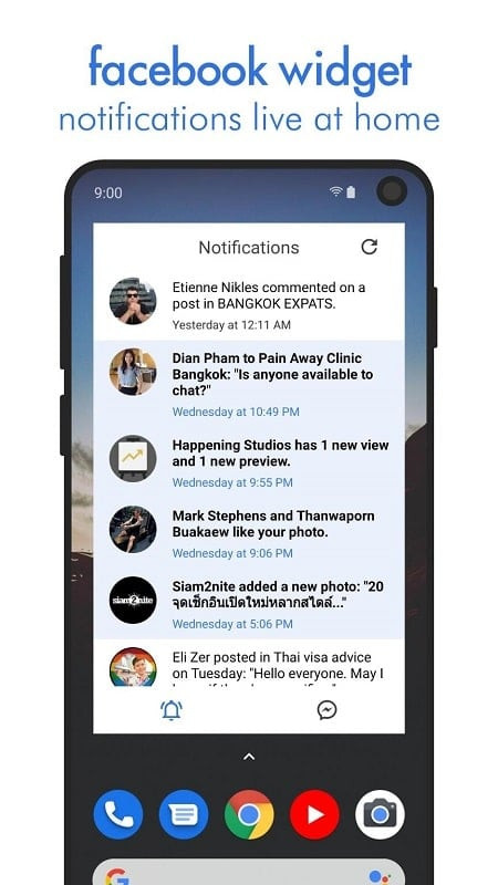 Swipe Pro for Facebook mod sharing features