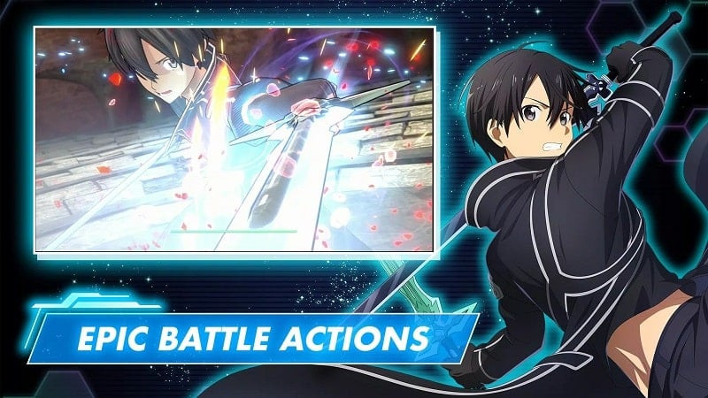 Sword Art Online VS gameplay on Android