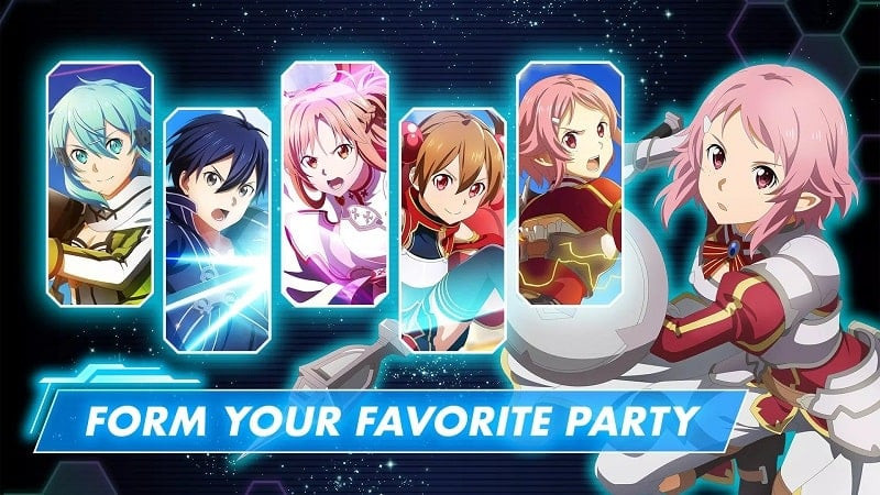 Sword Art Online VS MOD APK gameplay