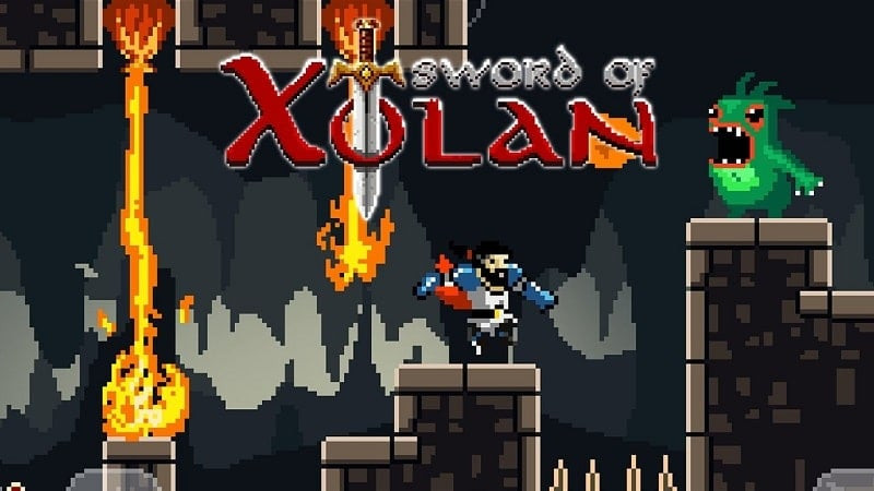 Sword of Xolan level screenshot