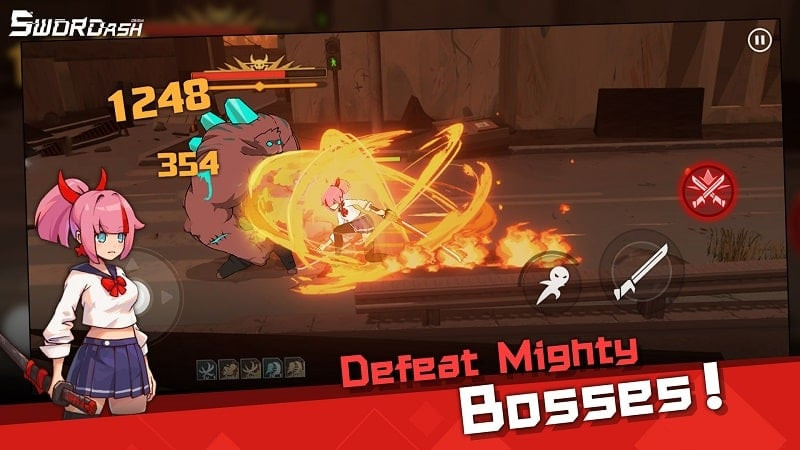 Swordash MOD APK download screenshot