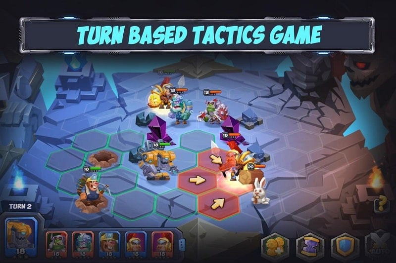 Tactical Monsters Rumble Arena MOD APK Screenshot