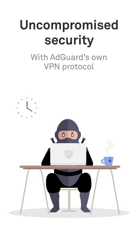 AdGuard VPN MOD APK download button