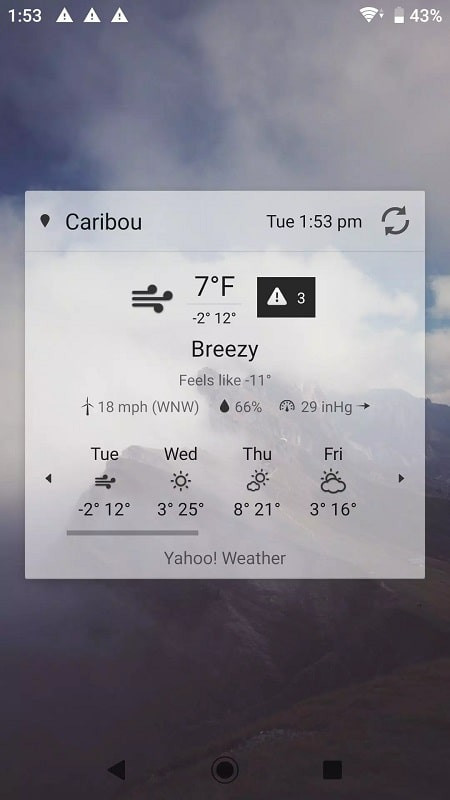 Tải Digital Clock & Weather Widget