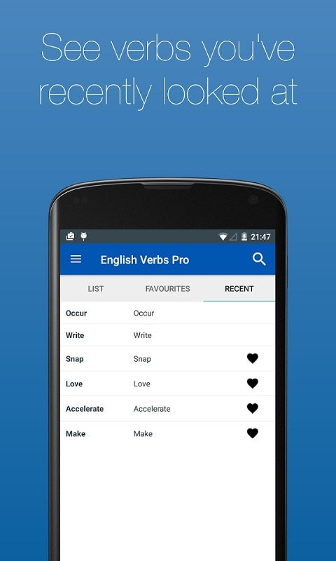 Download English Verb Conjugator Pro APK for free