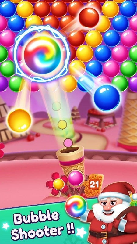 Download Christmas Games Bubble Shooter for free