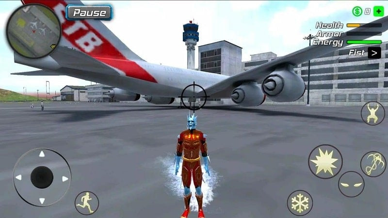 Download Snow Storm Superhero MOD