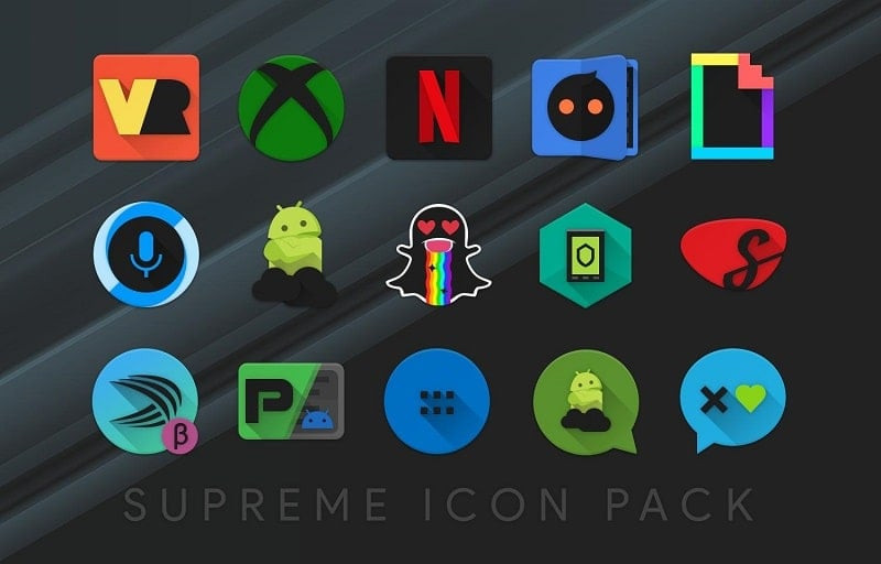 Tải Supreme Icon Pack mod apk miễn phí