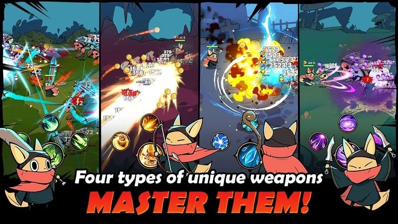 Tailed Demon Slayer MOD APK boss fight