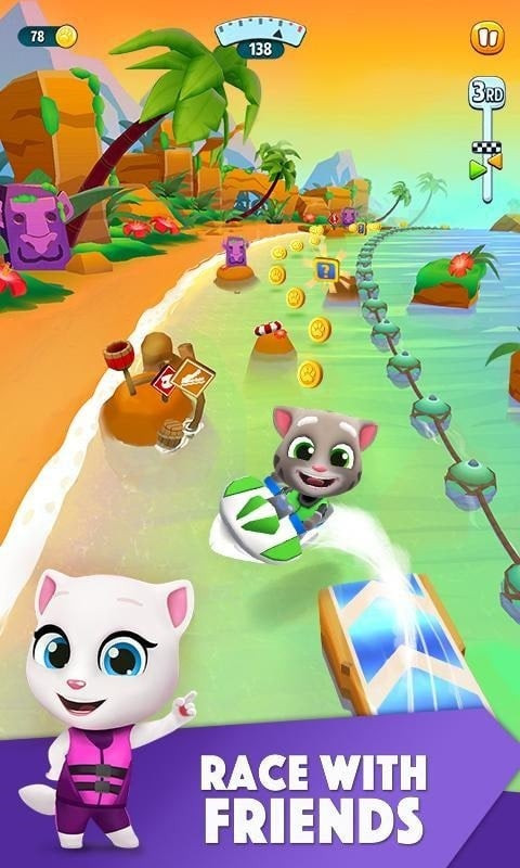 Talking Tom Jetski 2 Mod APK Android