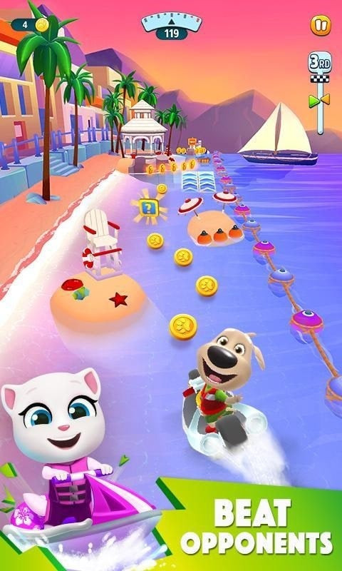 Talking Tom Jetski 2 mod apk