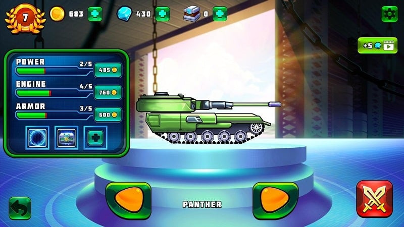 Tank Attack 4 Android gameplay