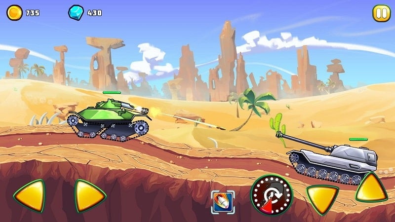 Tank Attack 4 MOD APK screenshot