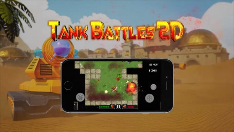 Tank Battles 2D MOD APK