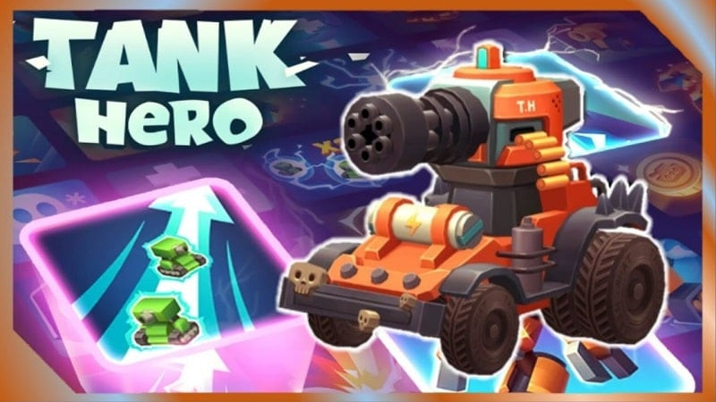 Tank Hero - Hình ảnh xe tăng trong game