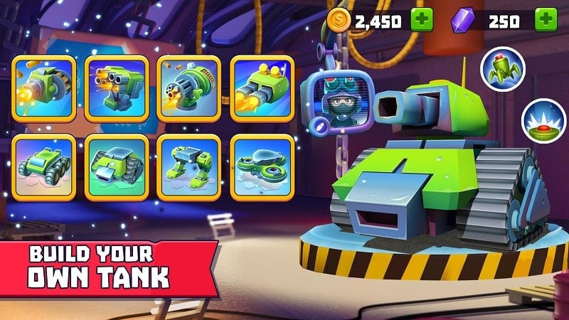 Tanks A Lot! MOD APK gameplay