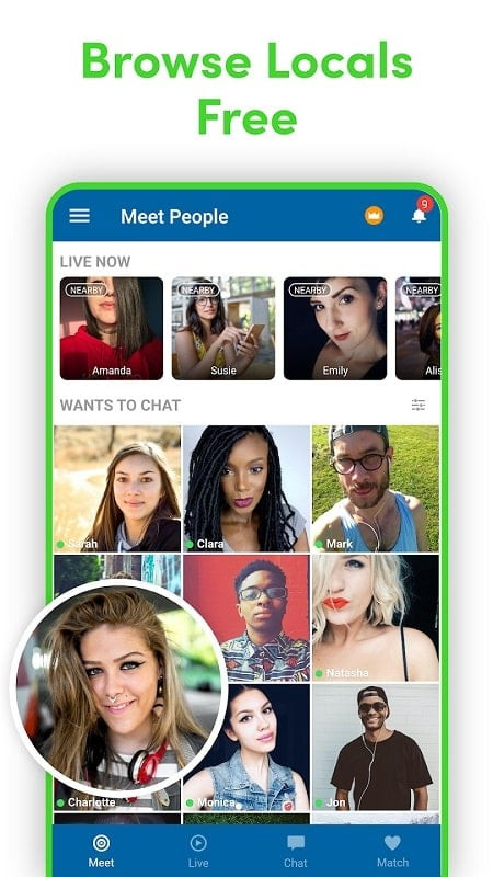 Tạo hồ sơ SKOUT MOD APK