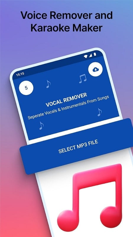 Tạo phiên bản karaoke với AI Vocal Remover & Karaoke