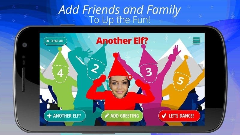 Creating greeting cards with ElfYourself