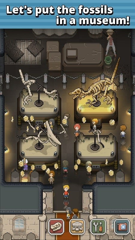 TAP! DIG! MY MUSEUM! MOD APK