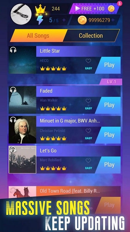 Tap Music 3D Free MOD