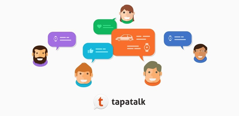 Tapatalk trên điện thoại