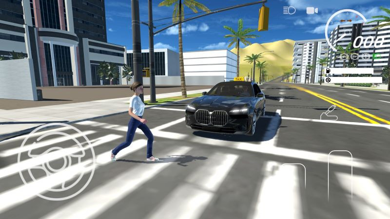 Taxi Driver: City Driving SIM in-game screenshot