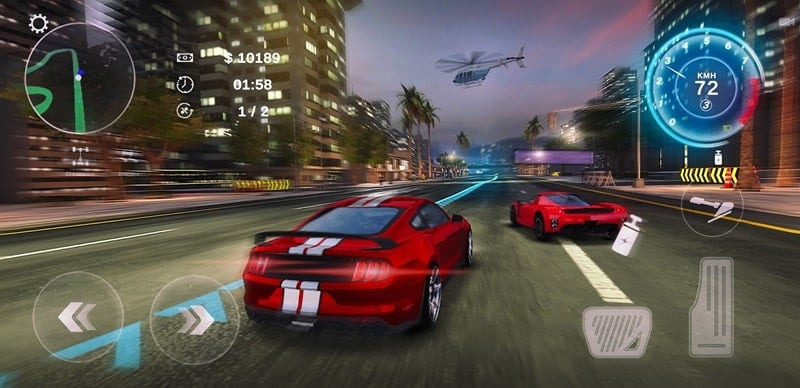 Test Driving Horizon MOD APK gameplay