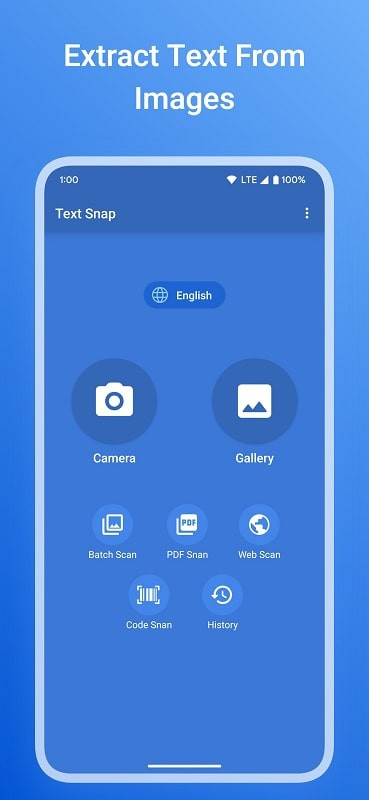 Text Snap MOD APK - Edit Text After Conversion