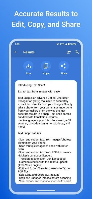 Text Snap MOD APK - Document Storage and Management