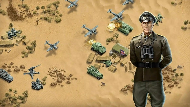 Tham gia cuộc chiến xe tăng khốc liệt trong 1943 Deadly Desert Premium