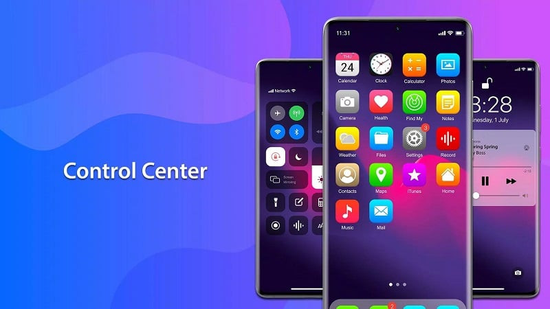 Thay đổi biểu tượng ứng dụng với Launcher iPhone MOD APK