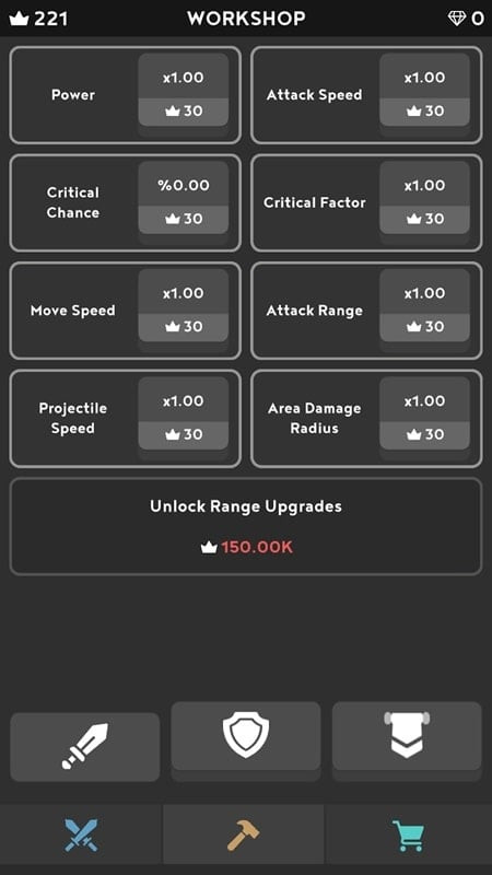 Upgrading your army in The Army MOD APK