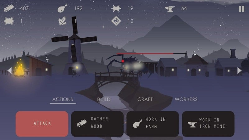 The Bonfire: Forsaken Lands MOD APK crafting interface screenshot