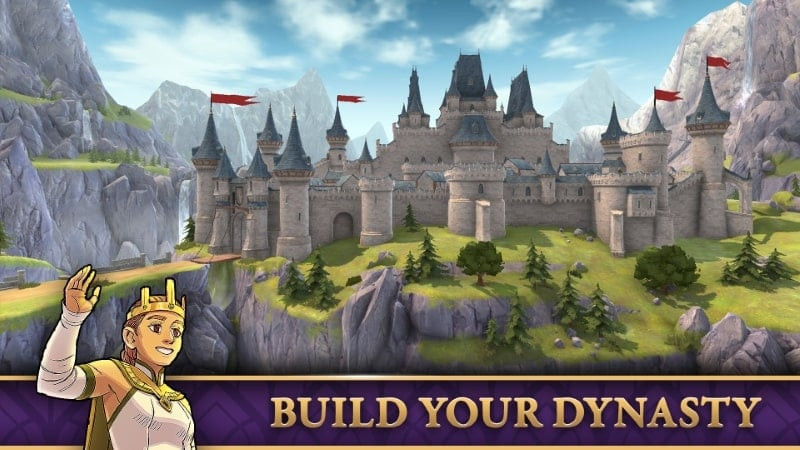 Castle management in The Elder Scrolls MOD APK