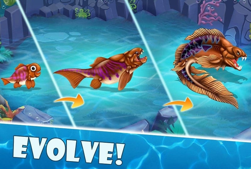 Shark World MOD APK Gameplay