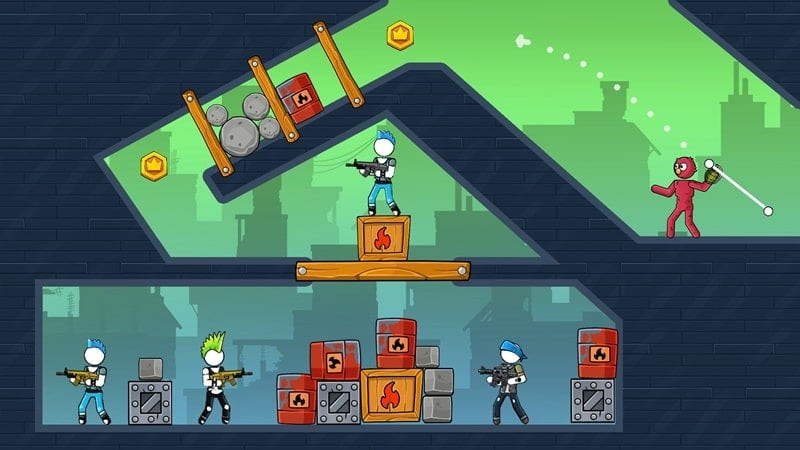 The Gunner APK Gameplay Screenshot