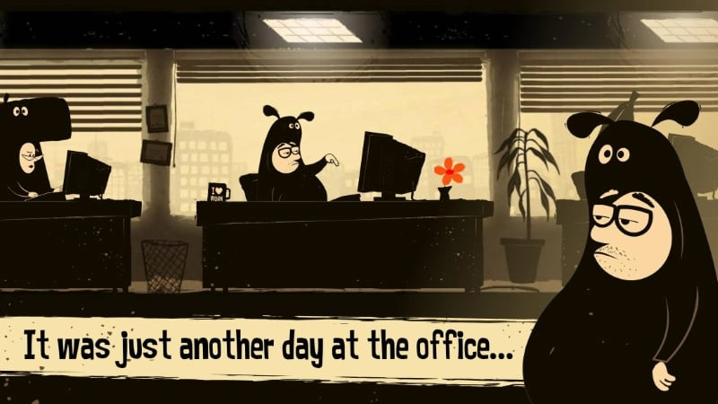 The Office Quest mod - Nhân vật chính tìm cách thoát khỏi văn phòng